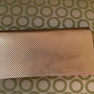 Golden color wallet with mirror